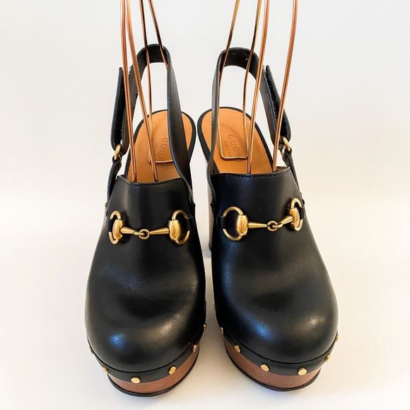 Gucci Horsebit Amstel Platform Mule Leather Clog
Size 37, 7 - Picture 3 of 13